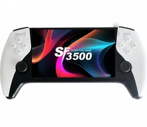 Upgraded5.0  SF3500 Retro  Game - Game  with HD 5.5-inch IPS Screen Classic Video Games Supports TV Connection,14+ Emulators Protection Rechargeable Handheld Gaming Console