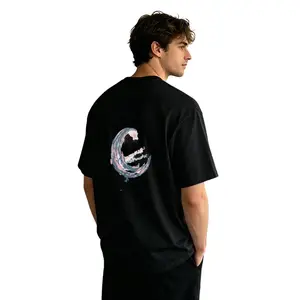 Men’s Short-Sleeve Quick-Dry Compression Oversized Sporty Sports Top - for Gym, Outdoor Activities, Sporty Sports Tops