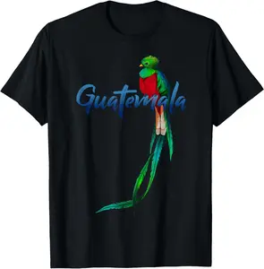 100% Cotton Guatemala quetzal T-Shirt