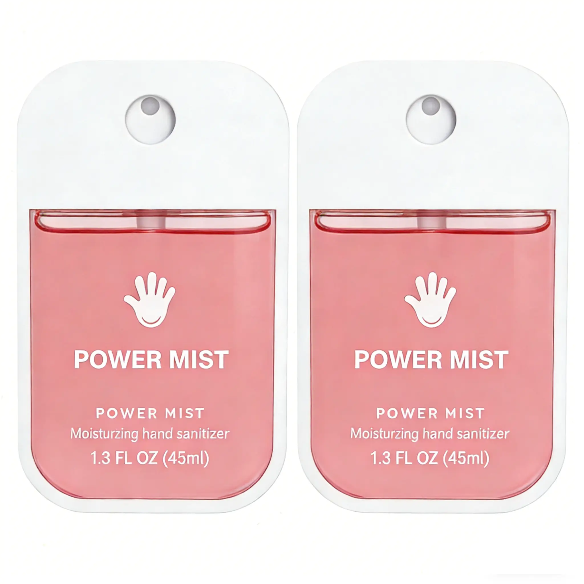 Rinse-Free Hydrating Hand Sanitizer Power Mist Cool Quick-Dry  1.3 Fl Oz 45mL Convenient & Hydrating Formula for On-The-Go Use