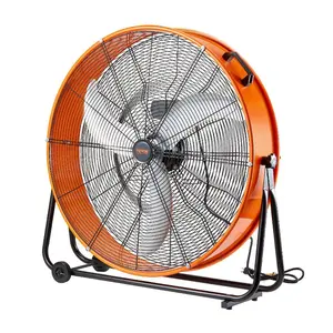 VEVOR Drum Fan, 24 Inch High Velocity Industrial Shop Fan, Heavy Duty Commercial Use 3 - Speed 8600CFM, 360Adjustable Tilting Industrial Floor Fan for Warehouse, Workshop, Factory, BasementVEVOR Super Brand Day