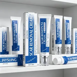 2 Professional Scar Removal Gels Body FadesDark Scars & Advanced Silicone Cream for BurnAcne Old Scar Removal for Face 20g