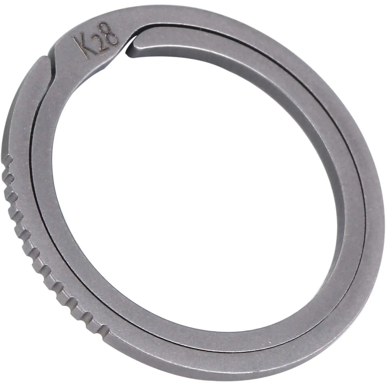 tanium Quick Release Side Pushing Key Rings Labor Saving Bulk Kit