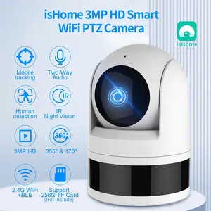 Tugard Ishome Multi-Function Camera HD Indoor Version, Wireless Security System, Smart Home Alarm, APP Control, Apartment Villa Surveillance