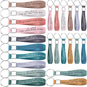 36-Pack Appreciation Keychains – Thank You Gifts for Employees,Volunteers, Coworkers – Bulk Keychains