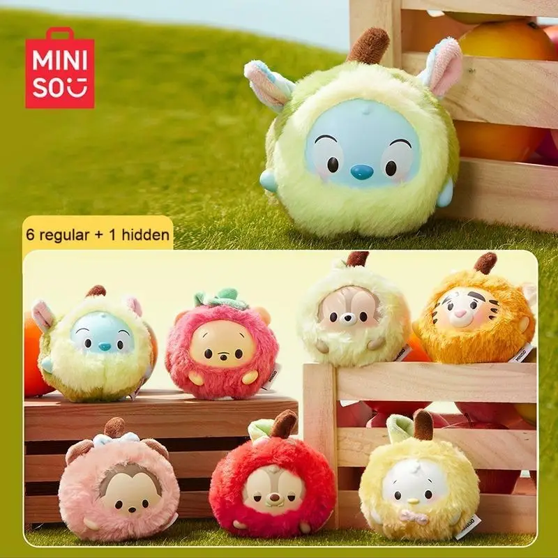 【Halloween gift】Disney Ufufy Fruit Blind Box - Cute Plush Collectibles for Kawaii Lovers & Desk Decor!kawaii collectibles, cute desk decor, fruit anim