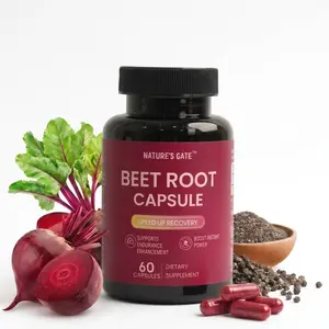Organic Beet Root Tablets - Nitric Oxide Booster Beetroot Supplement 2000mg– Supports Endurance, Natural Energy & Post-Exercise Recovery | 60 Capsules |15 Servings