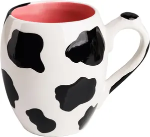 Cow Coffee Mug  - 20oz Large Ceramic Cup - 600 ml