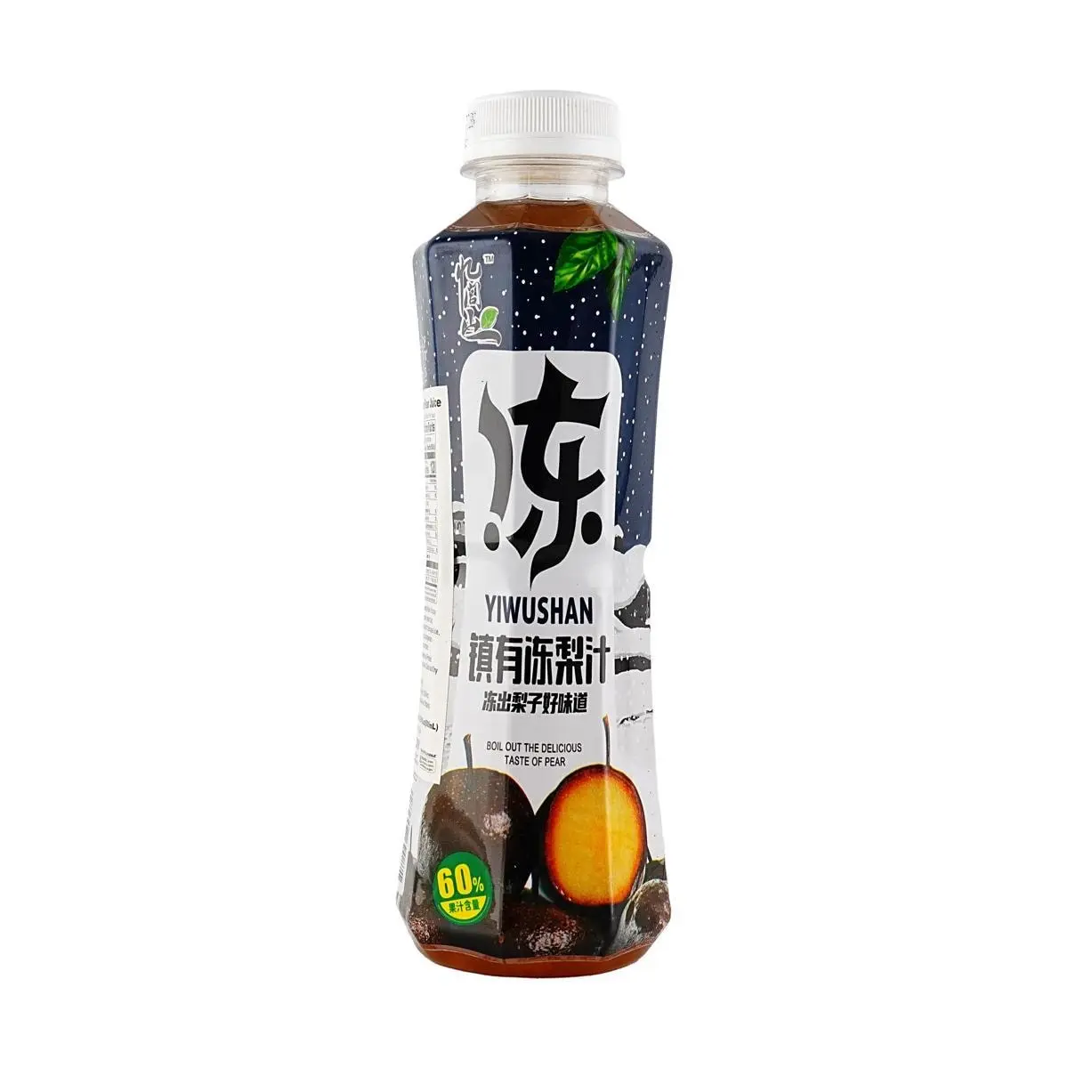 YIWUSHAN Frozen Pear Juice 500ml - Authentic Northeast China Specialty, 60% Fruit Content, Refreshing & Thirst-Quenching Drink