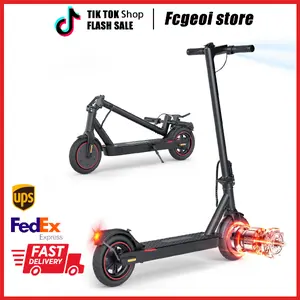 【Dealsforyou】Electric Scooter for Adults 350W Motor 21 MPH Top Speed 8.5'' Tires 21 Miles Range Dual Braking System Foldable Design Voltix APP Control #SummerVibes outdoorfun commuter e-scooter Summervibes