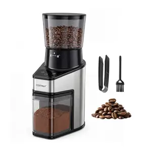 Appliance Conical Burr Coffee Grinder with 60 Precise Grinding Settings and Digital Display