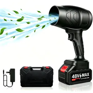 Turbo Jet Blower, Leaf Blower, Violent Turbo Fan – Pure Copper Motor, Car Drying After Wash, Handheld Snow Blower, Cordless Turbo Power Air Duster for Home & Garden, Great Holiday Gift!