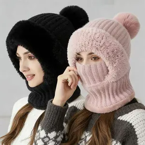 3-in-1 Winter Balaclava – Fleece Hat, Scarf & Ear-Flap Mask for Everyday & Outdoor Use