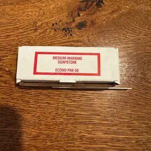 1/16” Thin Marking Soapstone Pack