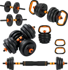 Adjustable Dumbbell Set, 20/50/70LBS Wights Set, 5-In-1 Dumbbell Set with Connector for Barbell, Kettlebell, Push-Up Stand, Home Gym Fitness Equipment for Strength Training Foldable Ab Workout Rose Red Soft workout  weights fitrx adjustable dumbbell 1-inc