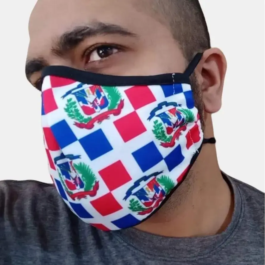 Authentic Dominican Republic (DR) Adult Face Mask with Filter Pocket | Stylish New Arrivals for Ultimate Protection