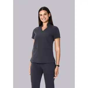 Multi Wear Collar Top Pewter