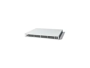 Cisco Catalyst C1300-48T-4G Ethernet Switch, 54 Ports - Manageable - Gigabit Ethernet - 1000Base-X, 10/100/1000Base-T - 3 Layer Supported