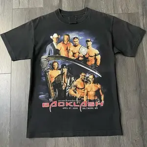 [SALE UP TO 45%]Vintage WWE 2008 Backlash PPV T-shirt John Cena Undertaker Edge Triple H Reprint , Graphic Tee, Gift For Him, Gift For Fan, Gift For All