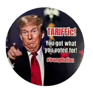 VP DJT Tariff FAFO Sticker, Conservative Decal,  Republican Gift, Trump Sticker, Political Support, Proud Trump Fan Gift 2025, Gift for Fan