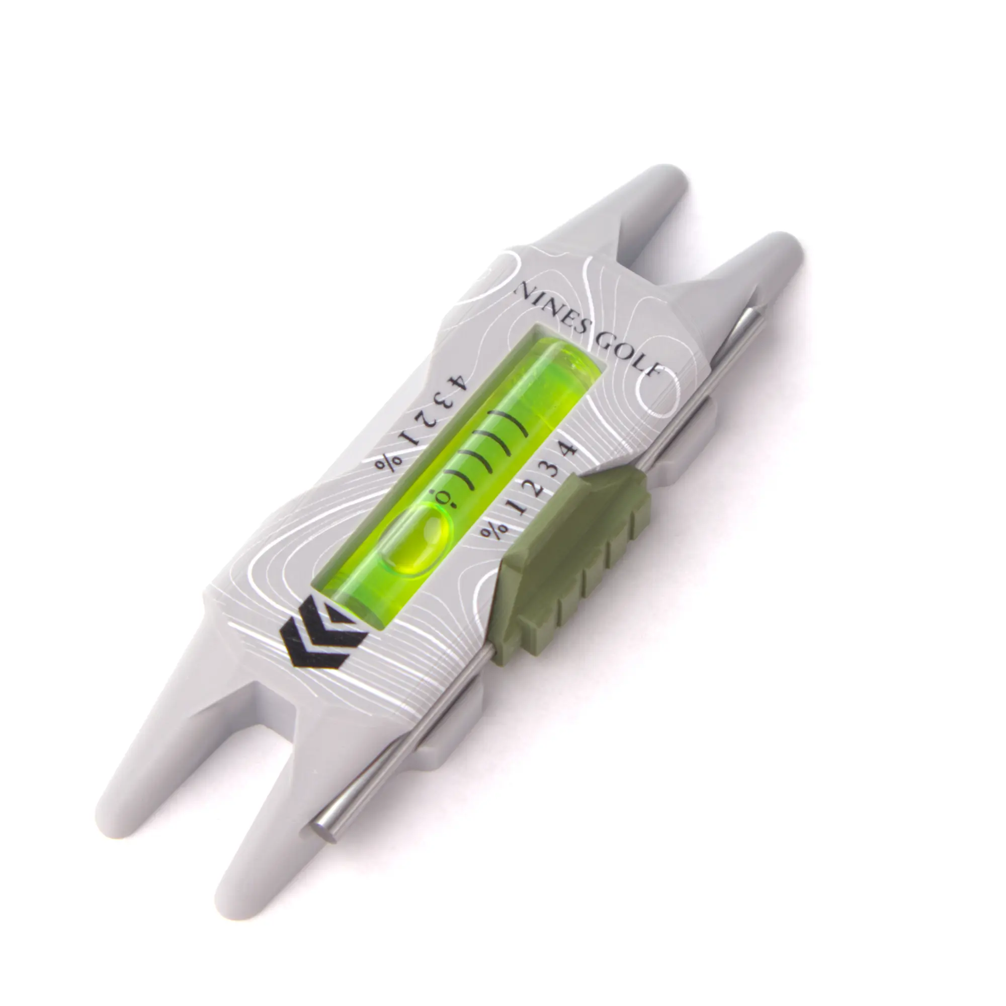 The Slope Revealer - Golf Green Reader & Slope Analysis Tool, Putting Aid, Ball Marker, Divot Tool & Groove Cleaner, Golf Training Aid for Reading Greens, Gift for Golfers