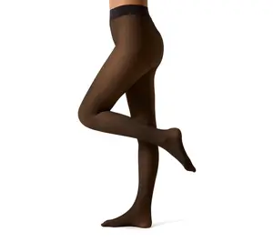 MeMoi Women's Illusion Fleece Lined 80-Denier Thermal Tights