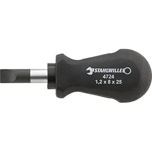 Stahlwille 47241060 4724 DRALL 5.5mm Slotted Stubby Screwdriver