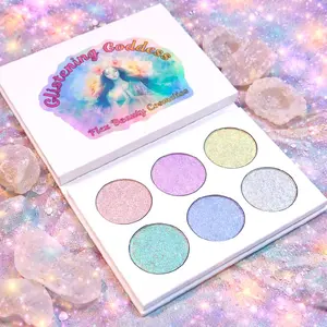 Glistening Goddess, 6 Pan Highlighter Palette