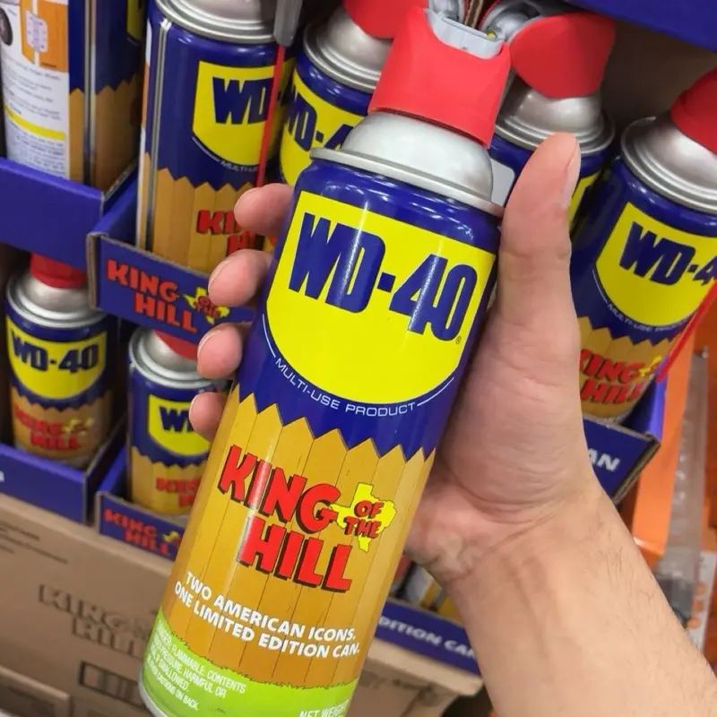 King Of The Hill x WD-40 Limited Edition Collectible Spray Can