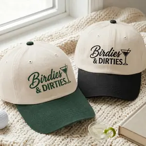 Birdies & Dirties Trucker Hat – Funny Golf Cap, Embroidered Golf Hat, Golfer Gift