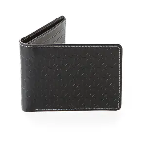Leather Monogram Embossed Billfold Wallet Cookies