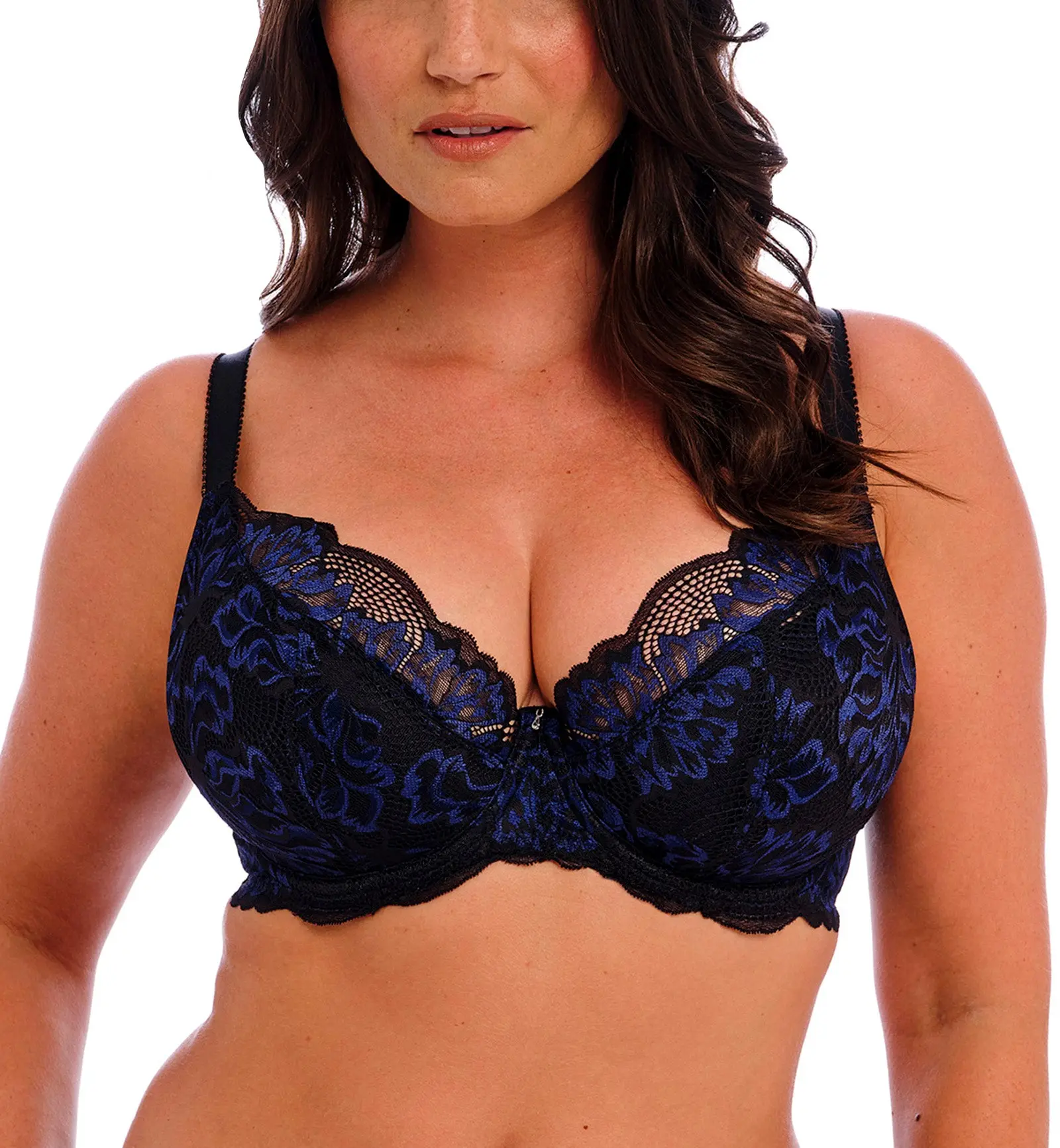 Fantasie Emmaline Padded Plunge Underwire Bra (102714) - Midnight
