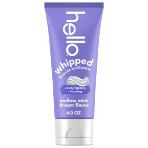 hello whipped mellow mint dream fluoride toothpaste