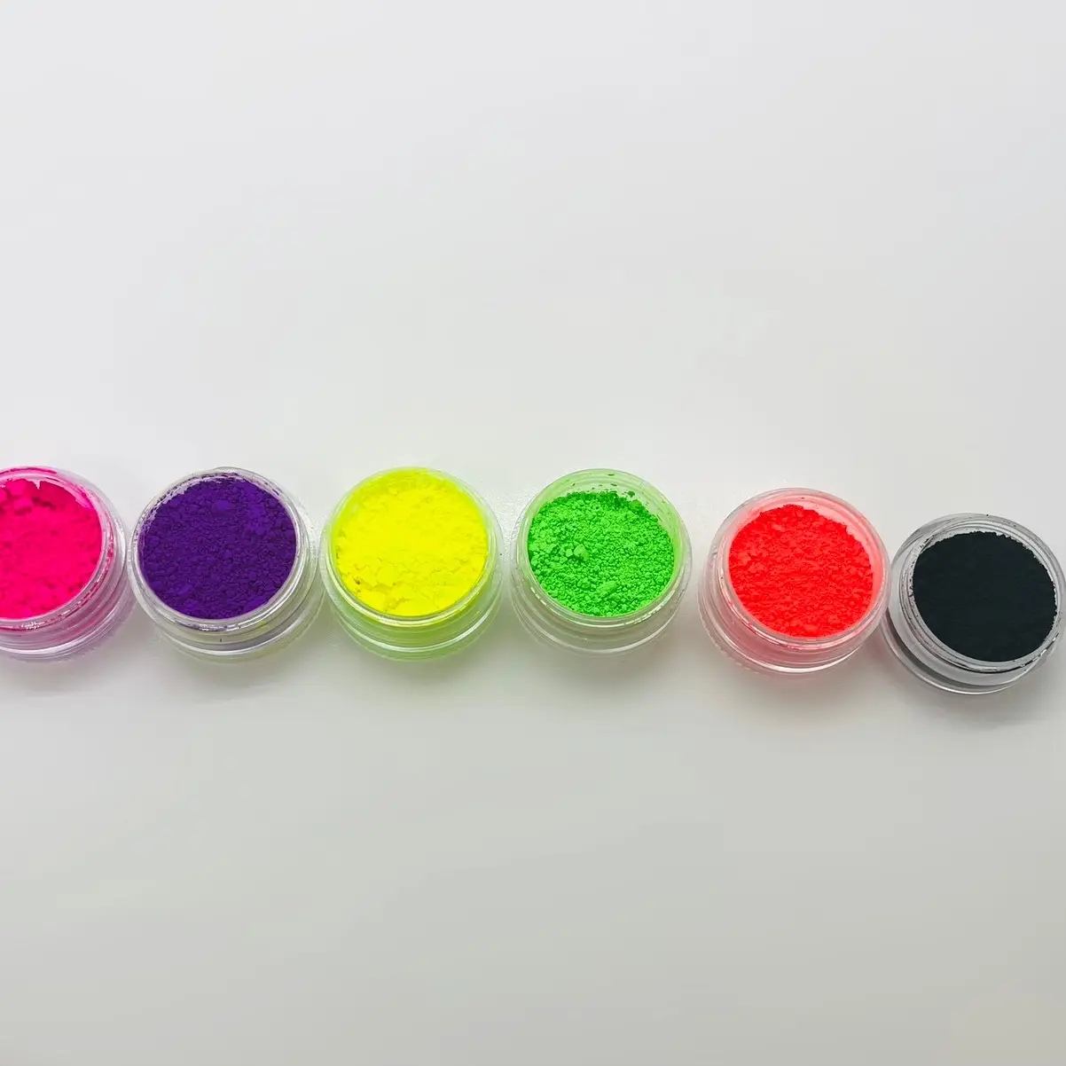 Neon pigment stack