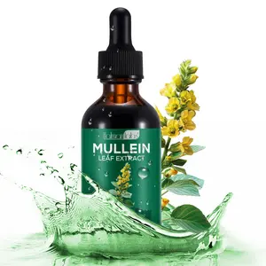 Premium Mullein Drops with Chlorophyll by Hatmanlabs - 2-in-1 Herbal Liquid Formula - Pure Mullein Leaf Extract for Daily Natural Body Support