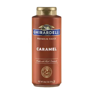 Ghirardelli Caramel Sauce Squeeze Bottle, 16 oz (Pack of 1)