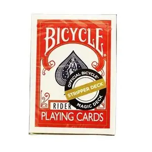 Bicycle Stripper Deck Bicycle Rider Playing Cards Magic Deck Easy To Do No Sleight Of Hand Required America