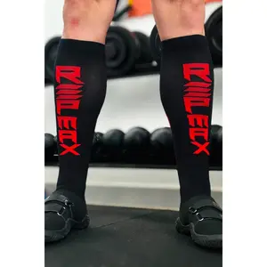 Red Deadlift Socks