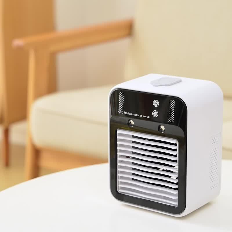 Fan Portable Air 3-in-1 Fan with 2 Mist Speeds – Personal Mist Cooler for Bedroom, Office & Camping Fan 2026 Fan Portable Air 3-in-1 Fan with 2 Mist Speeds – Personal Mist Cooler for Bedroom, Office & Camping Fan 2026