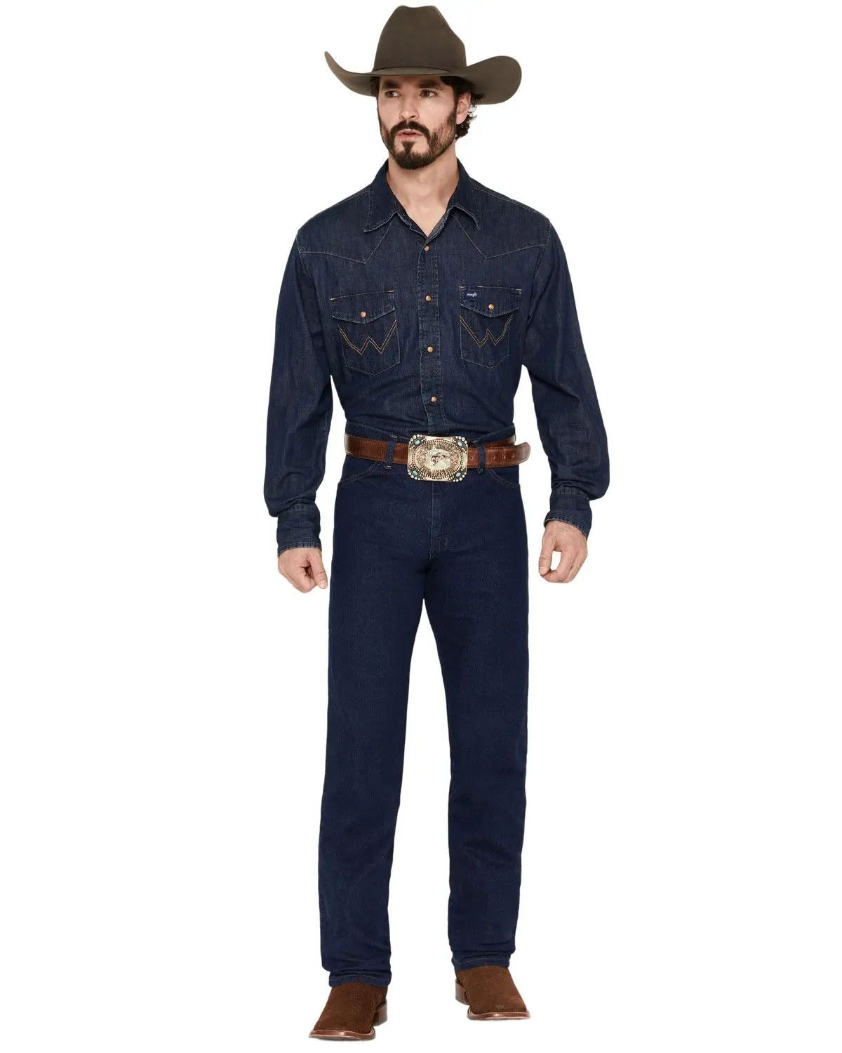 Wrangler Men's Men'S 947 Regular Fit Stretch Denim Jeans - 0947Str