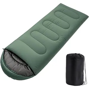 3 Season Lightweight Waterproof Sleeping Bag Indoor & Outdoor  Hiking Backpacking Camping Traveling