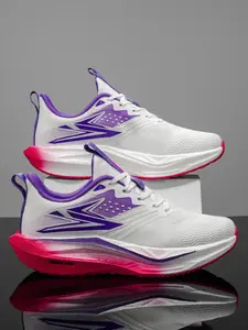 Functional Line Casual Running Shoes, Breathable Mesh Upper, High Elastic Shock Absorption, Anti-Slip Wear-Resistant Sole, All Season Use
