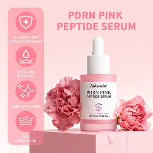 1PCS Salmon DNA PDRN Pink Peptide essence Rose Pink Peptide essence Serum Peptide, Nicotinamide, Moisturizing, Moisturizing and Firming, Brightening Gift for Women