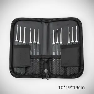 17-Pack Automotive Precision Multifunctional Tool Kit — Portable Pliers, Hook-and-Pry Tools, Dent Repair Tools, Interior Trim Removal Tools for Car Repair and Engine Disassembly