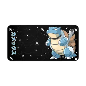 Blastoise Desk Mat, Anime Mouse Pad, Computer Accessories, Perfect Gift for Fans, Office Decor, Gaming Decor, Top Deskmat