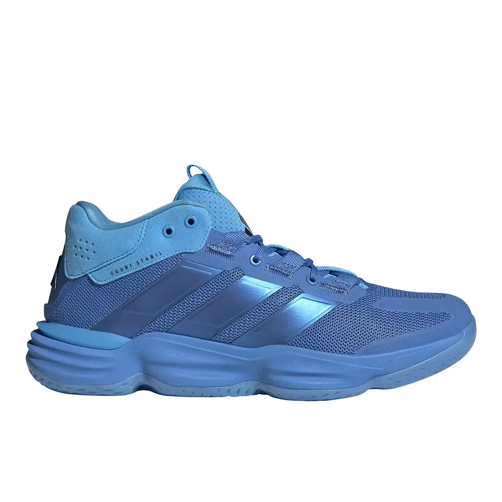 adidas Mens Court Stabil Indoor Volleyball Sneakers Shoes - Blue
