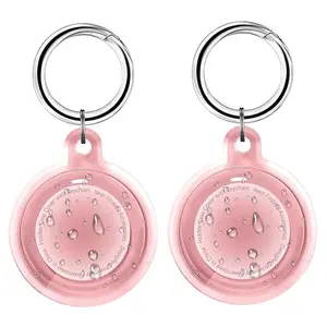 Waterproof Airtag Holder Case with Multifunctional Keychain, Shockproof & Dustproof, Airtag Accessories for Pets, Kids, Luggages, Keys, Key Finder, Apple Air Tags