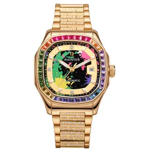 RAINTEN R9011A Mens Automatic Watch, Luxury Watches for Men, Stainless Steel Mechanical Men's Wrist Watches, Business, Fashion Mens Dress Watch Classic Casual Mens Watch