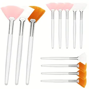 Facial care with soft brush head - Suitable for facial masks and basic facial skincare - Includes makeup mask application brush and cosmetic lotion tool Facial Care Tools