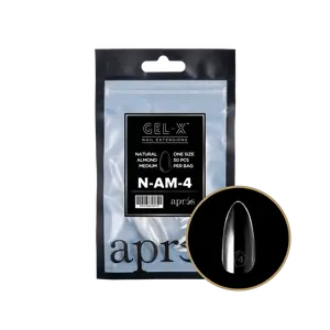 apres Gel-X® Natural Almond Medium Refill Bag